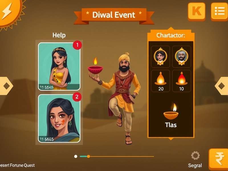 Desert Fortune Quest Diwali event special content